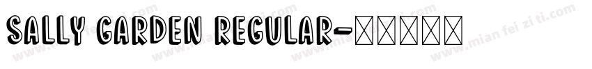 sally garden regular字体转换